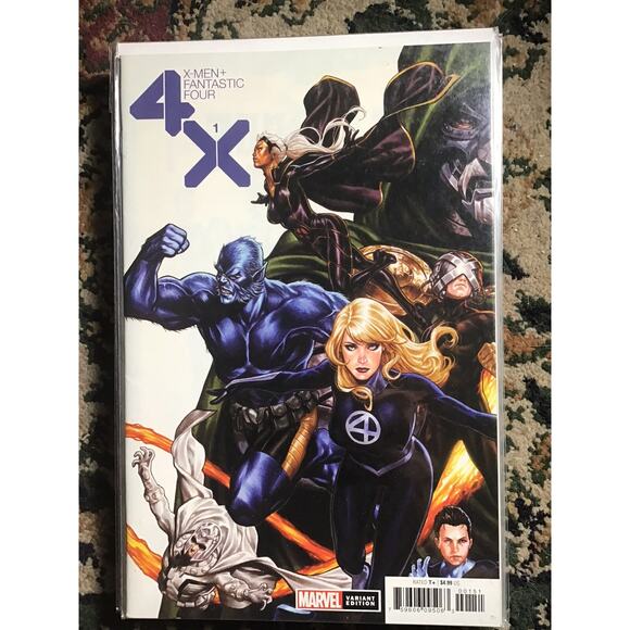 X-Men + Fantastic Four #1 - 4 (2020 Marvel) Complete Series Of 4 Terry Dodson - Picture 2 of 5